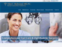 Tablet Screenshot of allenrichmondmd.com